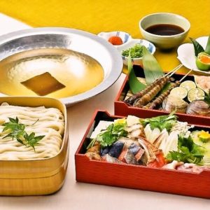 ＜自慢のうどんちりやしゃぶしゃぶ鍋を堪能＞飲み放題付コース4,000円～